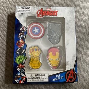 Avengers trading pins